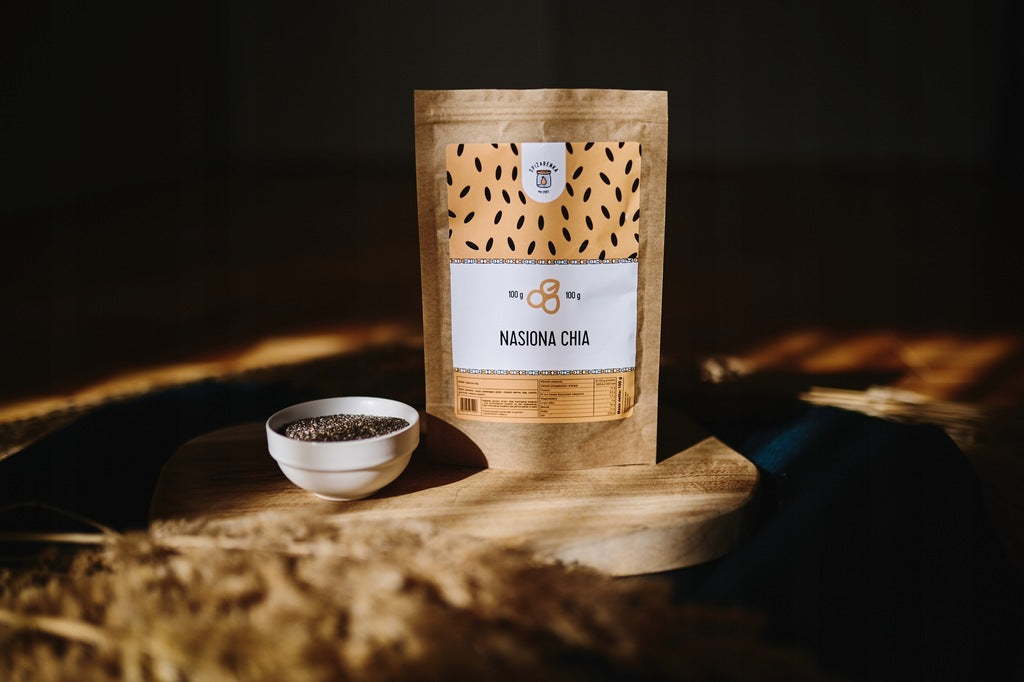 NASIONA CHIA błonnik SUPERFOOD Szałwia Hiszpańska DUŻA PACZKA