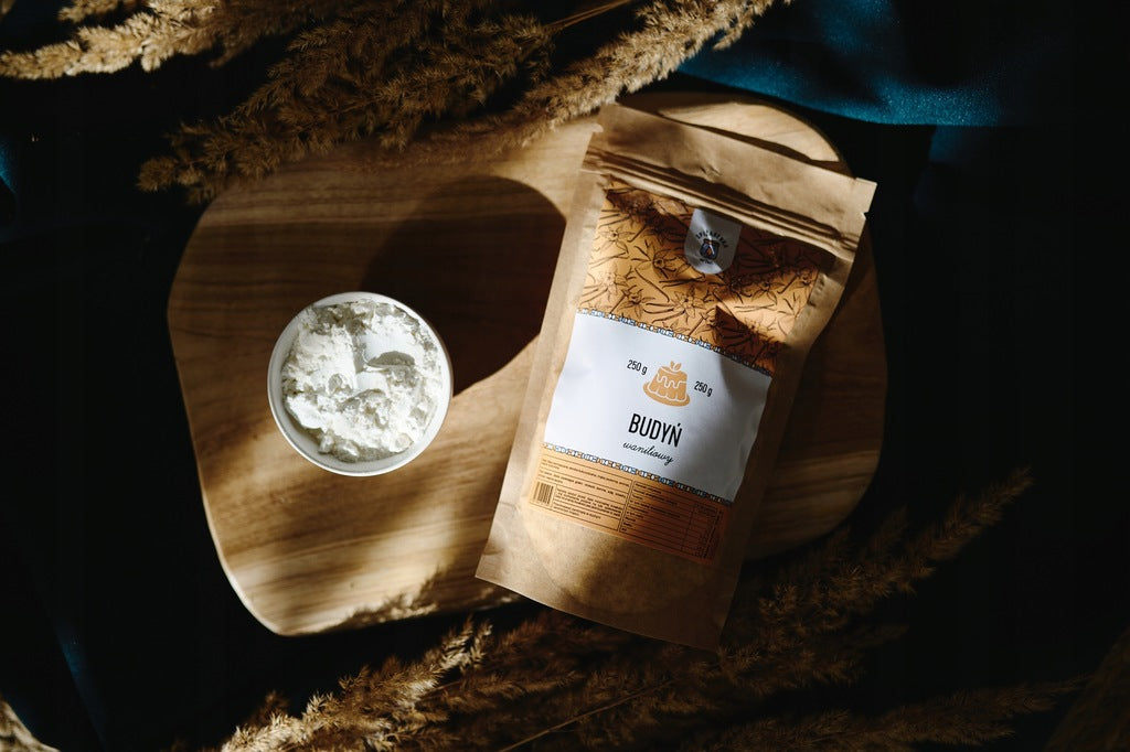 BUDYŃ O SMAKU WANILIOWYM wanilia 250g DUŻA PACZKA bez cukru