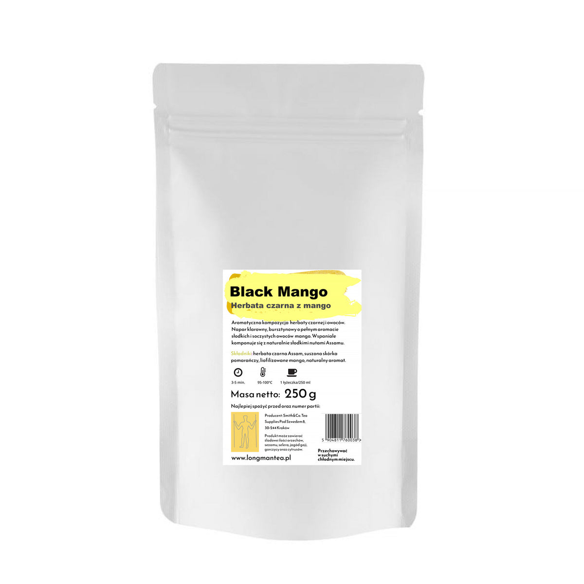 Long Man Tea - herbata zielona Matcha Shades Pink Raspberry 40 g