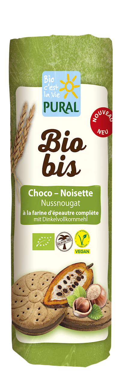 CIASTKA MARKIZY ORKISZOWE Z KREMEM KAKAOWO - ORZECHOWYM FAIR TRADE BIO...