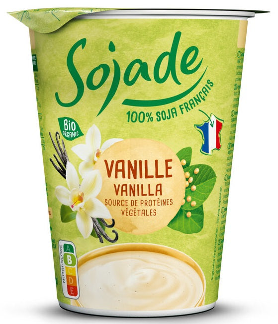 DESER SOJOWY O SMAKU WANILIOWYM BEZGLUTENOWY BIO 400 g - SOJADE