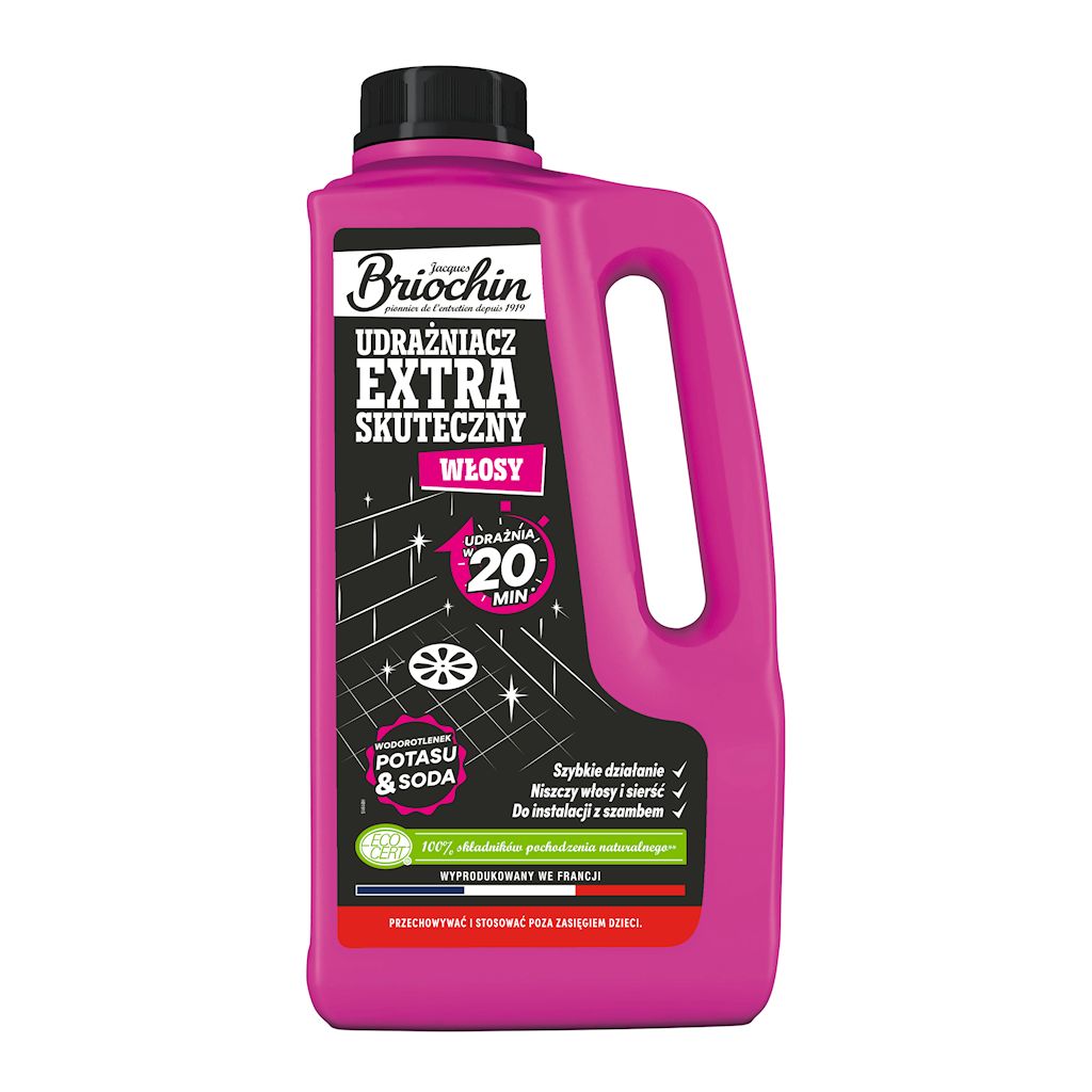 ŻEL DO UDRAŻNIANIA RUR EXTRA SKUTECZNY ECO 900 ml - BRIOCHIN