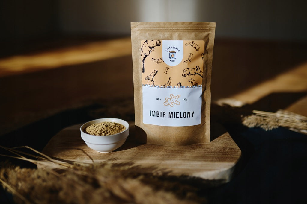 IMBIR MIELONY korzeń BEZ DODATKÓW 100% naturalny DUŻA PACZKA