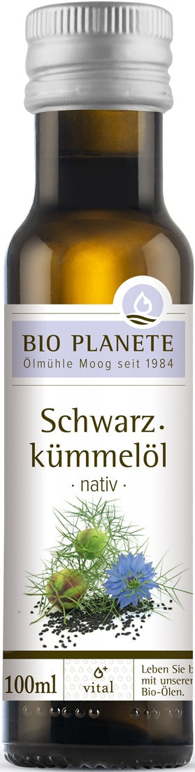OLEJ Z CZARNUSZKI FILTROWANY TŁOCZONY NA ZIMNO BIO 100 ml - BIO PLANETE