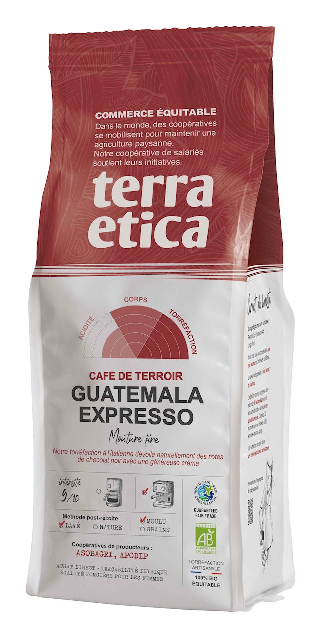 KAWA MIELONA ARABICA 100 % ESPRESSO GWATEMALA FAIR TRADE BIO 250 g...