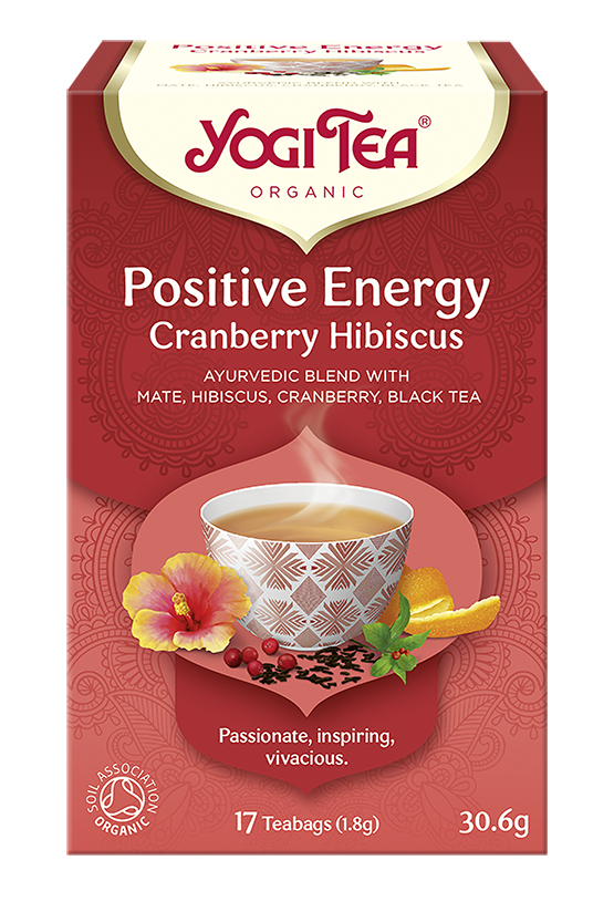 HERBATKA POZYTYWNA ENERGIA ŻURAWINA - HIBISKUS (POSITIVE ENERGY...