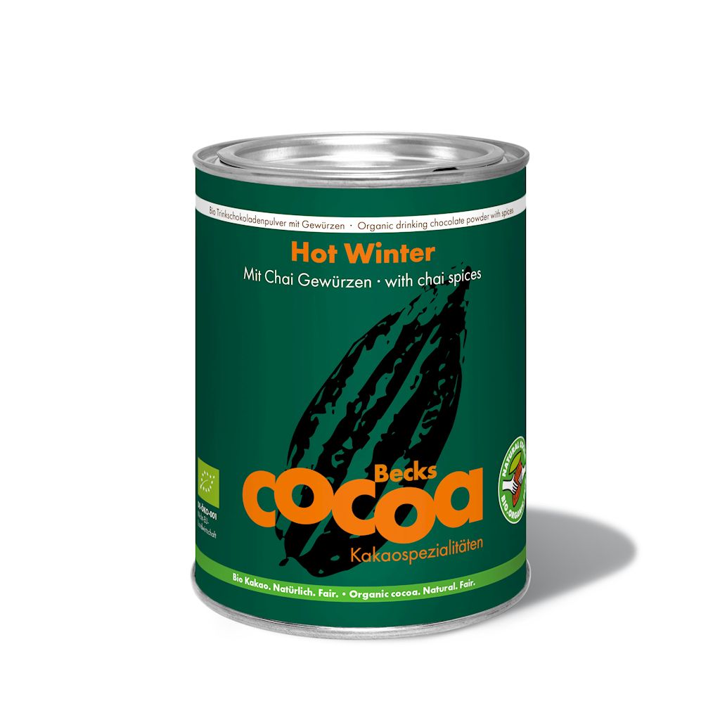 CZEKOLADA DO PICIA HOT WINTER BEZGLUTENOWA BIO 250 g - BECKS COCOA...