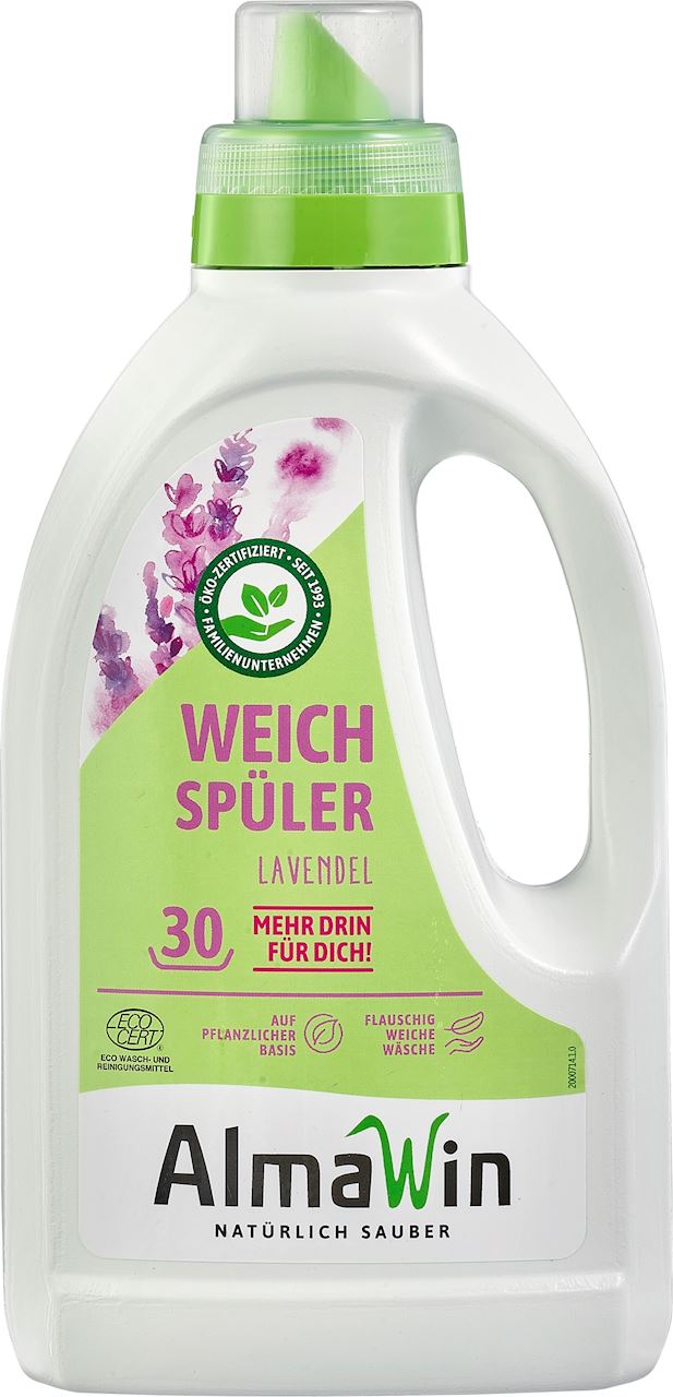 PŁYN DO ZMIĘKCZANIA TKANIN LAWENDOWY (KONCENTRAT) ECO 750 ml (30...