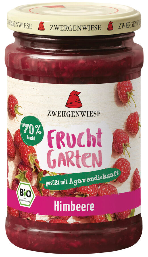 MUS MALINOWY (70 % OWOCÓW) BEZGLUTENOWY BIO 225 g - ZWERGENWIESE