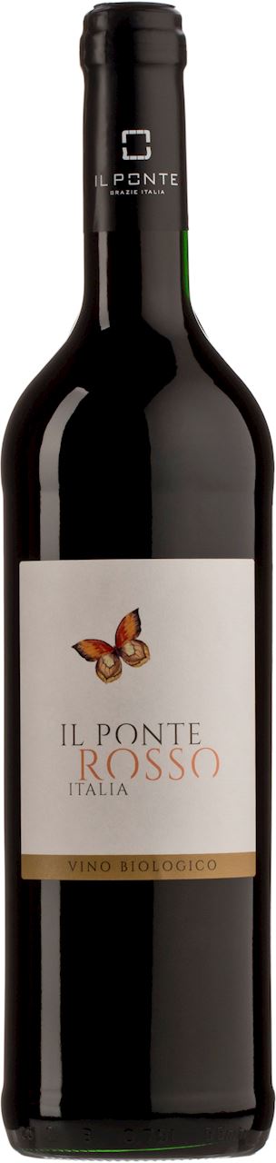 WINO CZERWONE WYTRAWNE BIO 0,75 L (WŁOCHY) - IL PONTE