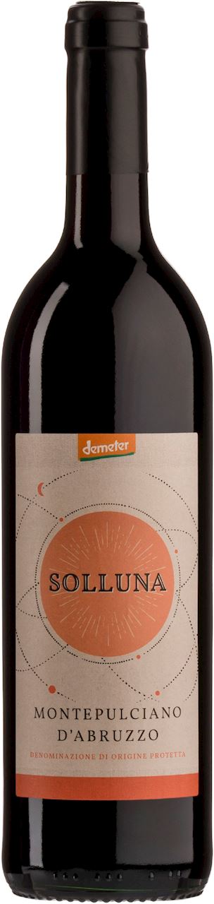 WINO CZERWONE WYTRAWNE MONTEPULCIANO DABRUZZO DEMETER BIO 0,75 L...