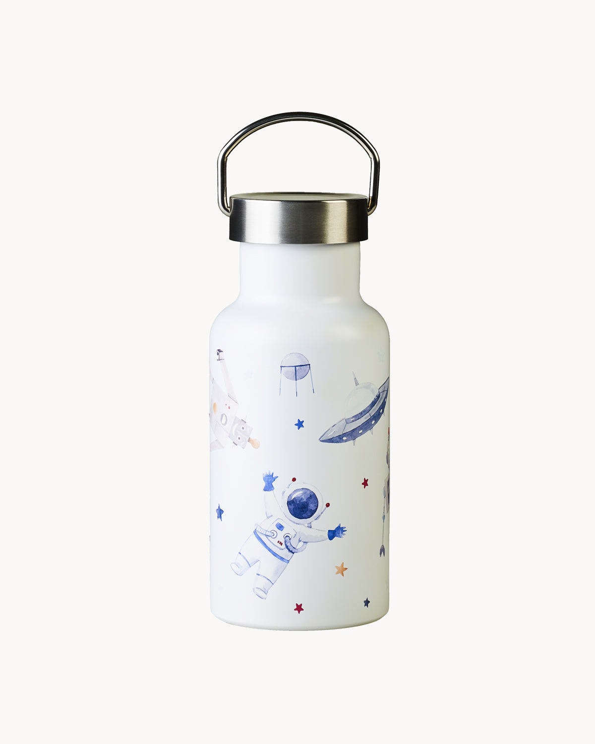 BUTELKA TERMICZNA Z DWOMA NAKRĘTKAMI DLA DZIECI ASTRONAUTA 350 ml...