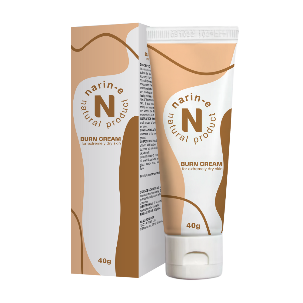 KREM NA OPARZENIA Z SERWATKĄ NARINE 40 g - NAREX (NARIN-E)