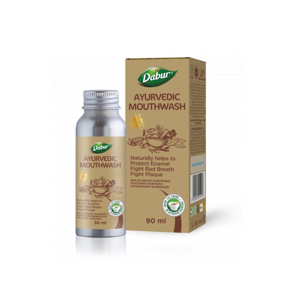 PŁYN AJURWEDYJSKI DO PŁUKANIA UST 90 ml - DABUR