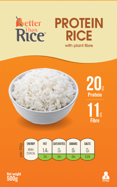 ZAMIENNIK PROTEINOWY DLA RYŻU 500 g - BETTER THAN RICE