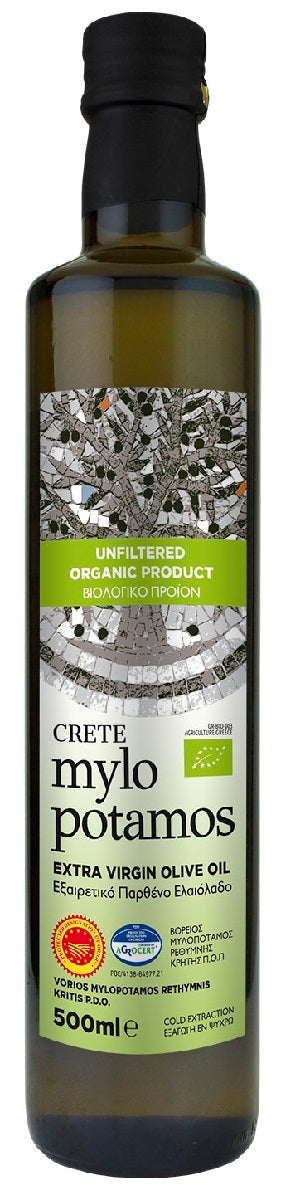 OLIWA Z OLIWEK EXTRA VIRGIN NIEFILTROWANA PDO KRETA BIO 500 ml...