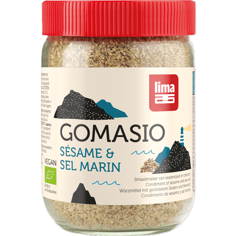GOMASIO - SÓL SEZAMOWA BIO 225 g - LIMA