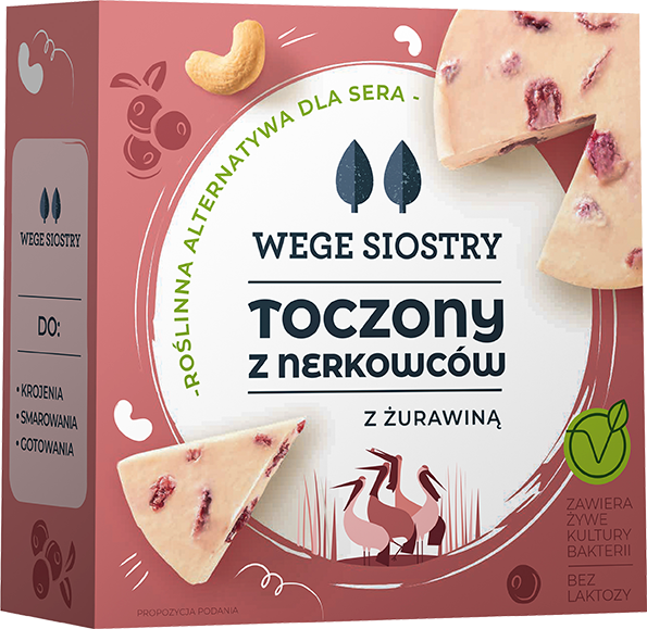WEGAŃSKA ALTERNATYWA SERA Z ORZECHÓW NERKOWCA Z ŻURAWINĄ...