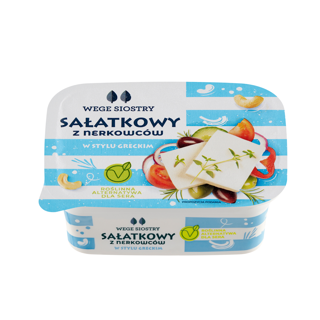 WEGAŃSKA ALTERNATYWA SERA SAŁATKOWEGO Z ORZECHÓW NERKOWCA 150 g...