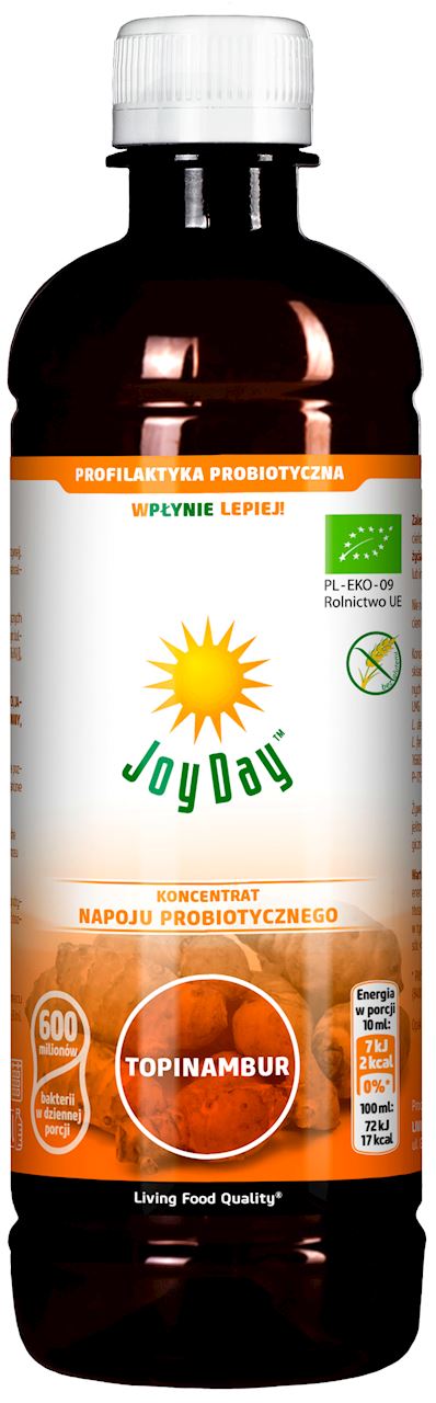 KONCENTRAT NAPOJU PROBIOTYCZNEGO TOPINAMBUR BEZGLUTENOWY BIO 500 ml...