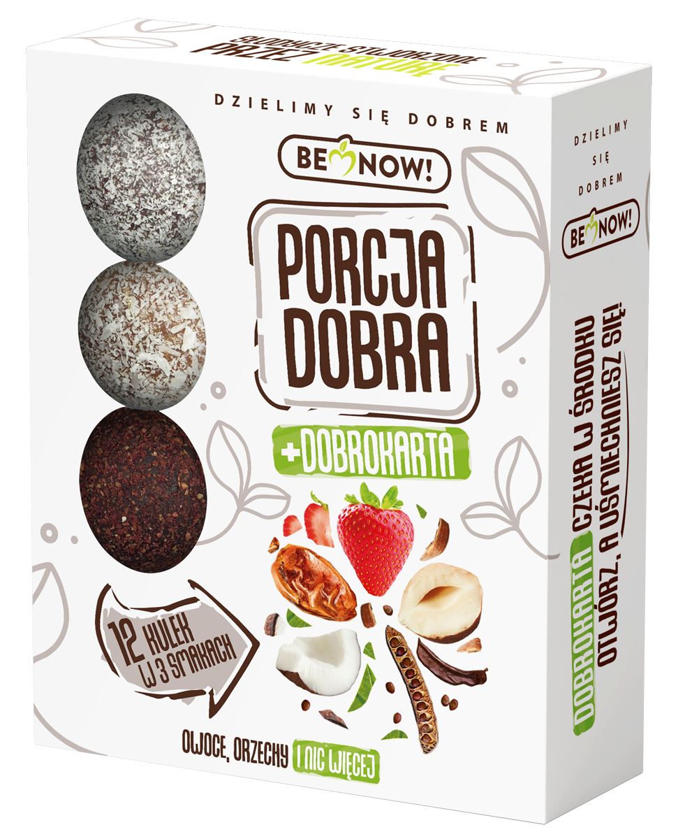 KULKI OWOCOWO - ORZECHOWE BEZ DODATKU CUKRÓW (12 x 12 g) 144 g...