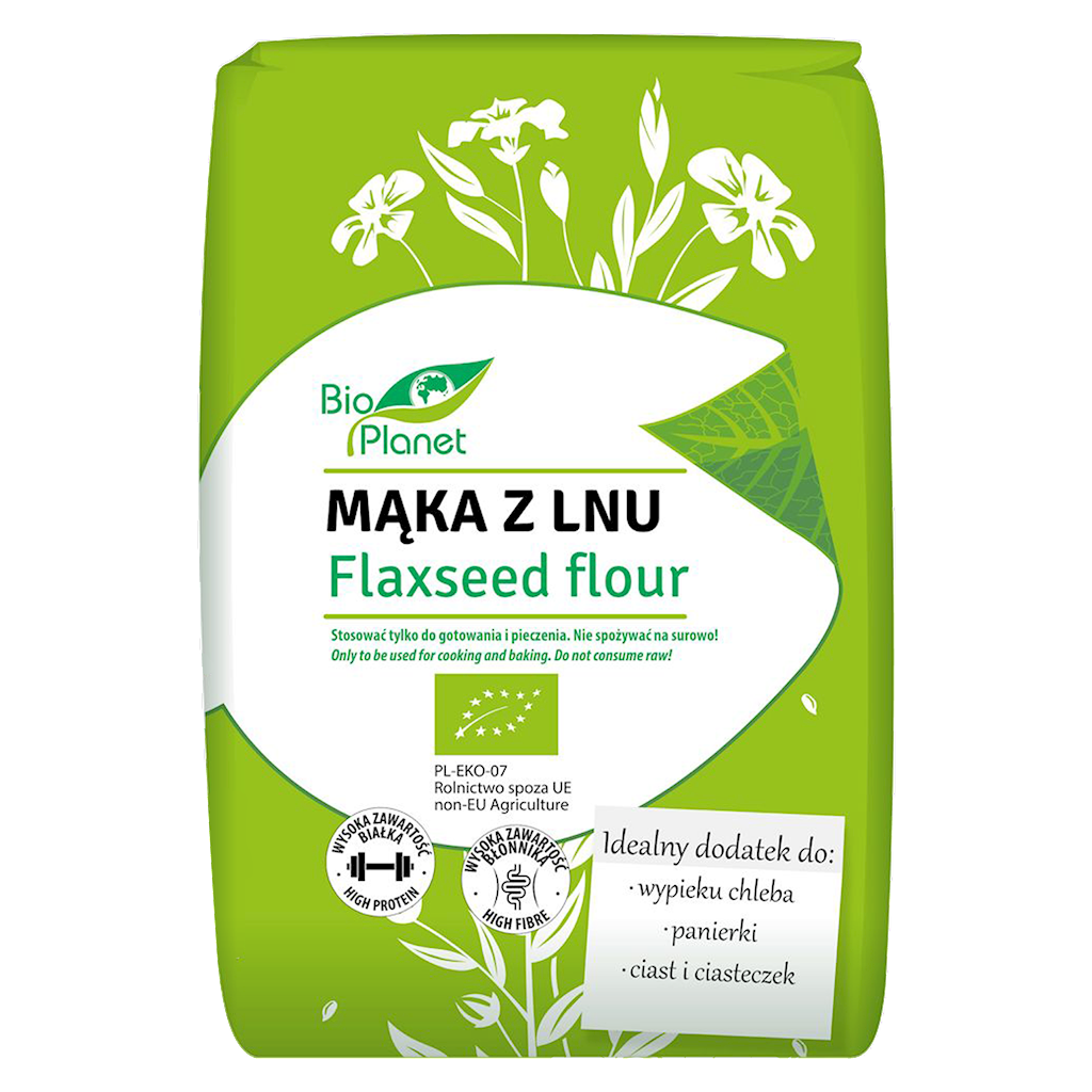 MĄKA Z LNU BIO 400 g - BIO PLANET