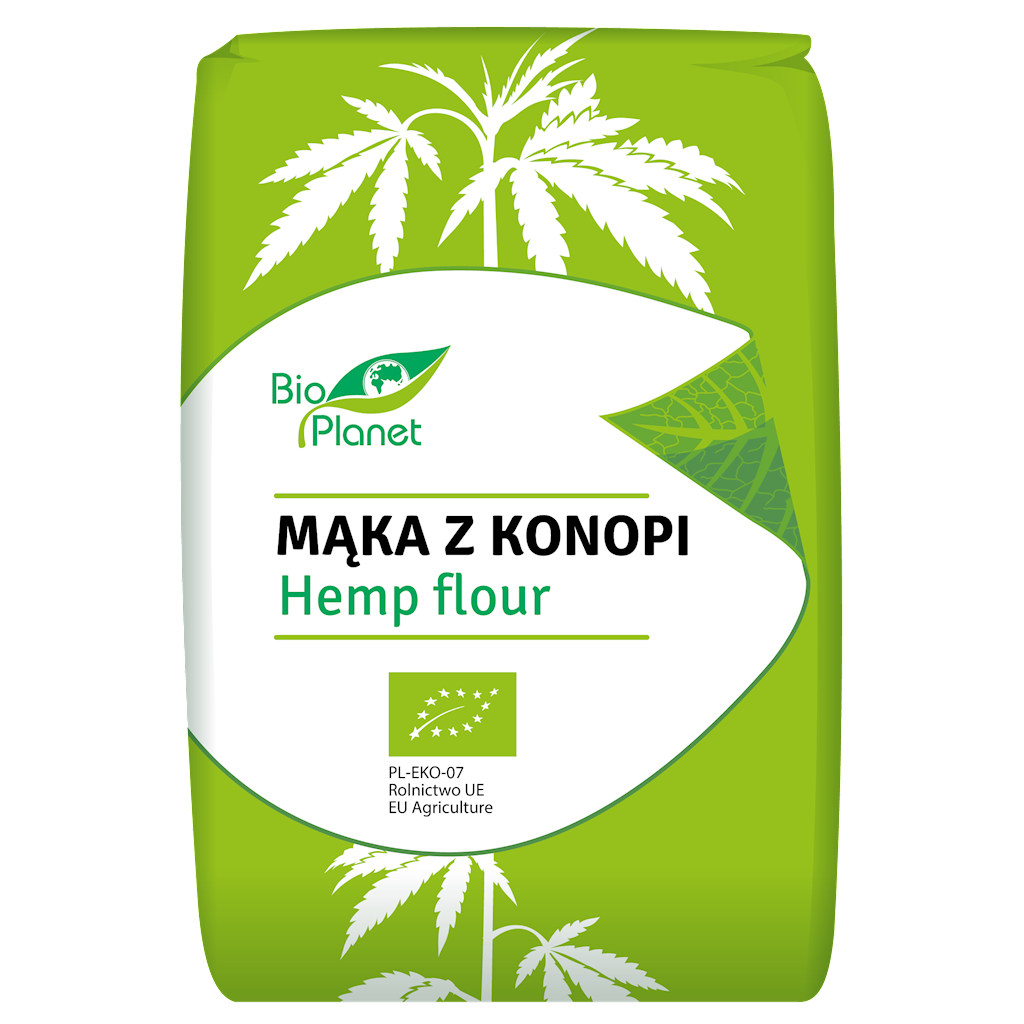MĄKA Z KONOPI BIO 400 g - BIO PLANET