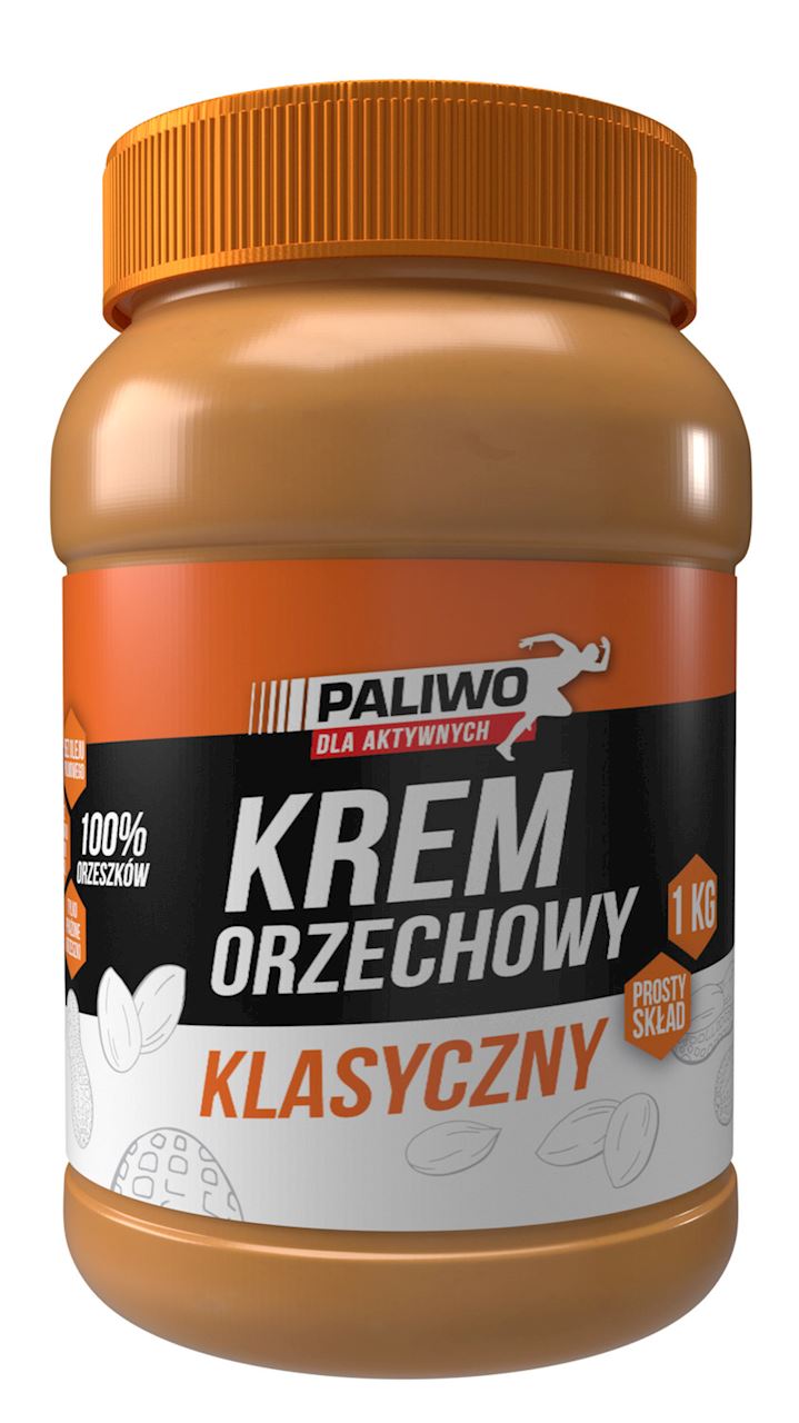 KREM ORZECHOWY KLASYCZNY 100 % BEZ DODATKU SOLI I CUKRÓW 1 kg - PALIWO...
