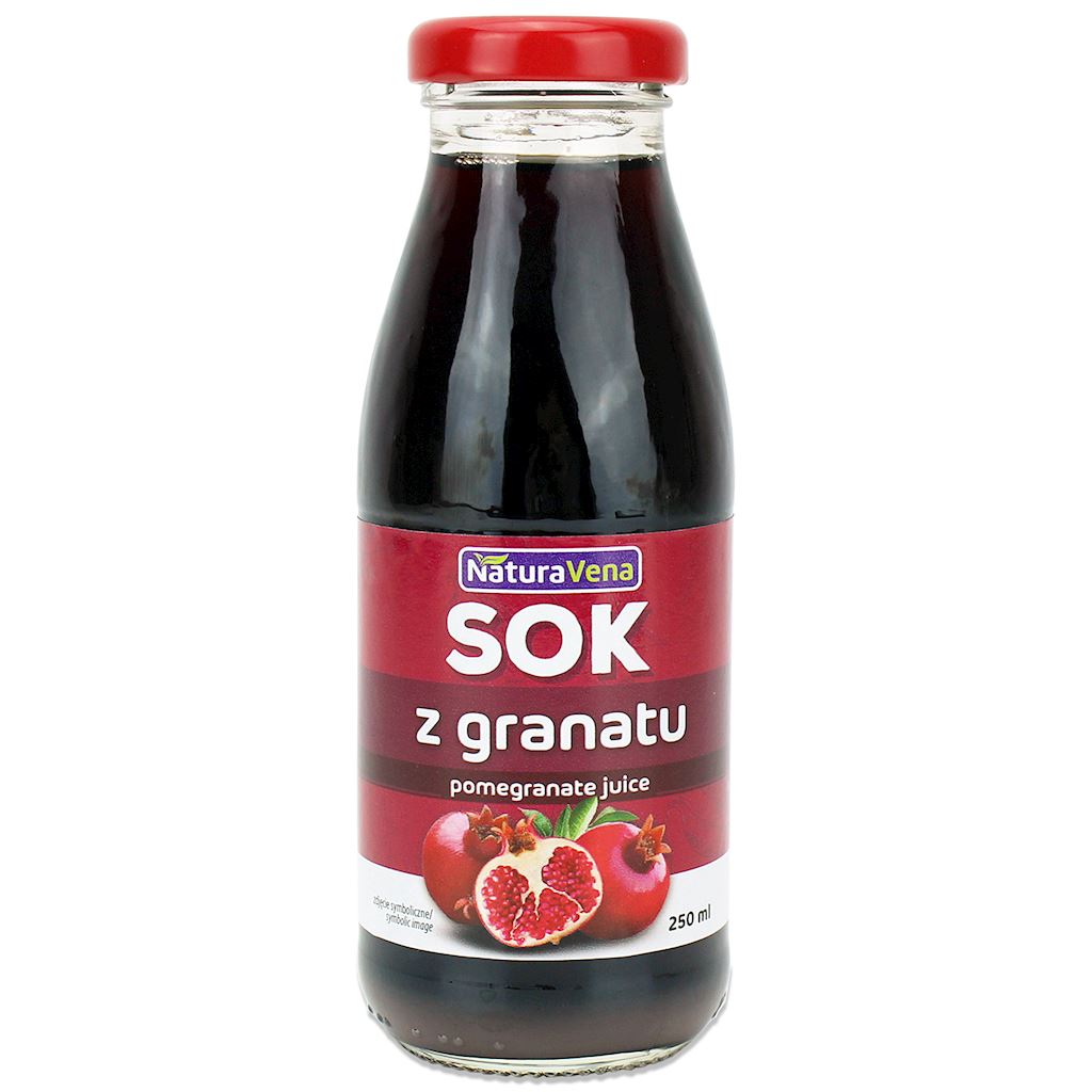 SOK Z GRANATU 250 ml - NATURAVENA