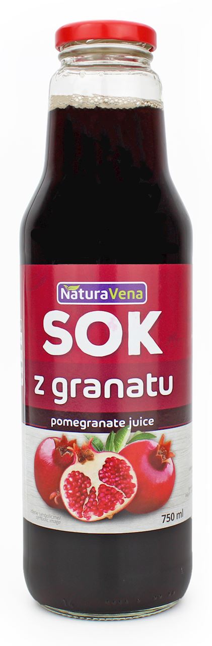 SOK Z GRANATU 750 ml - NATURAVENA