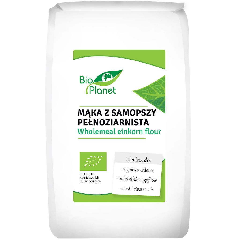 MĄKA Z SAMOPSZY PEŁNOZIARNISTA BIO 1 kg - BIO PLANET