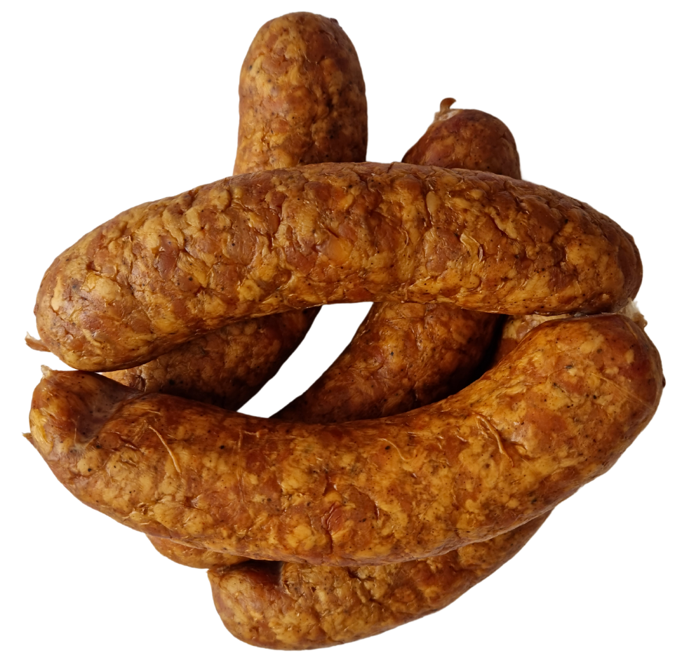 KIEŁBASA GRILLOWA BIO 450 g - WASĄG (Z PÓŁKI - PRODUKT SEZONOWY)