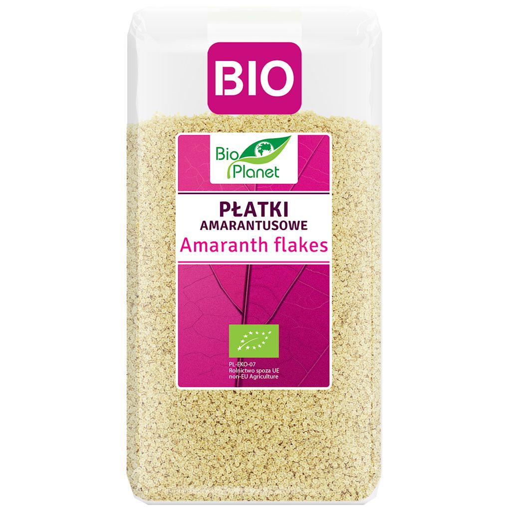 PŁATKI AMARANTUSOWE BIO 600 g - BIO PLANET