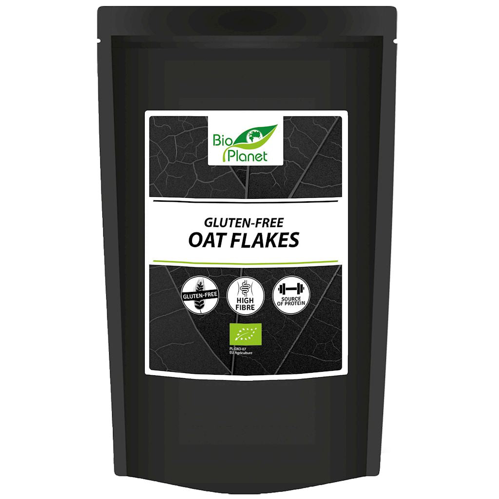 PŁATKI OWSIANE BEZGLUTENOWE BIO 600 g - BIO PLANET INTERNATIONAL