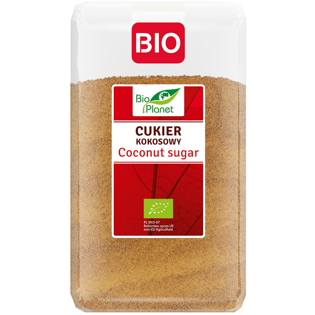 CUKIER KOKOSOWY BIO 1 kg - BIO PLANET