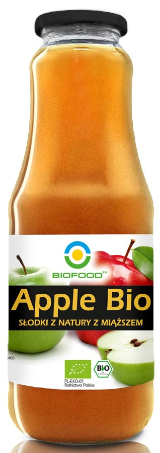 SOK JABŁKOWY NFC BEZGLUTENOWY BIO 1 L - BIOFOOD