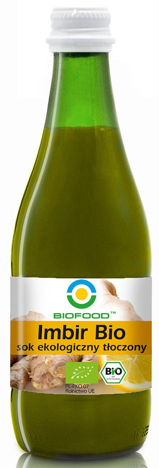SOK Z IMBIRU NFC BEZGLUTENOWY BIO 300 ml - BIOFOOD