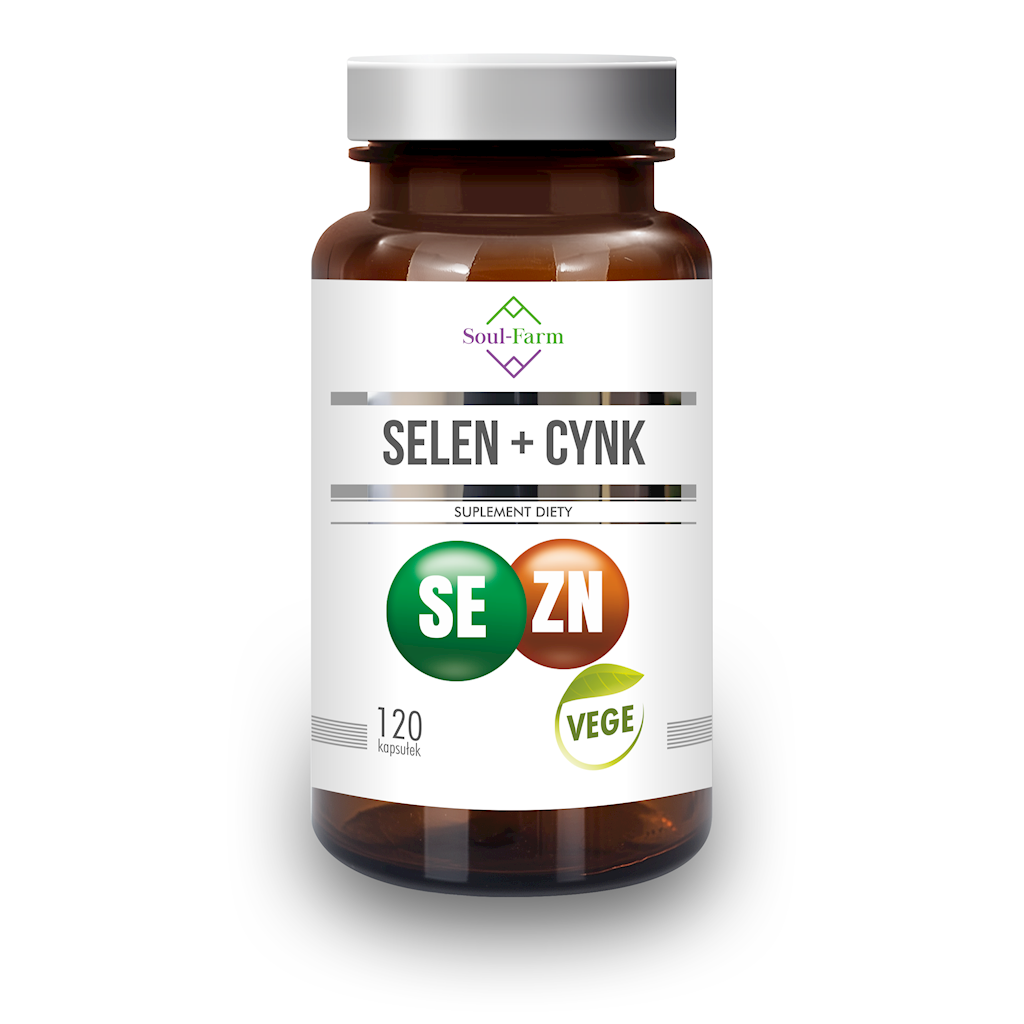 SELEN + CYNK 120 KAPSUŁEK - SOUL FARM