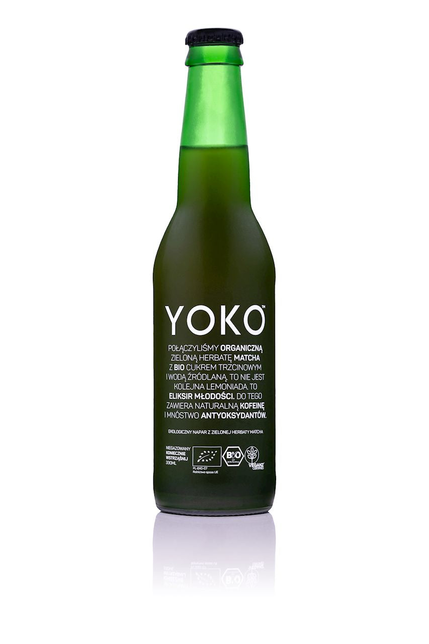 NAPÓJ Z ZIELONEJ HERBATY MATCHA CYTRUS BEZGLUTENOWY BIO 330 ml - YOKO
