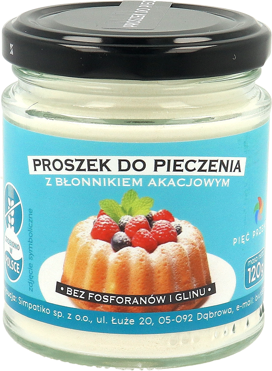 PROSZEK DO PIECZENIA Z BŁONNIKIEM AKACJOWYM BEZGLUTENOWY 120 g...