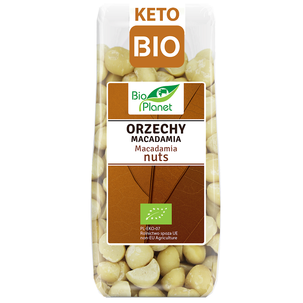 ORZECHY MACADAMIA BIO 200 g - BIO PLANET