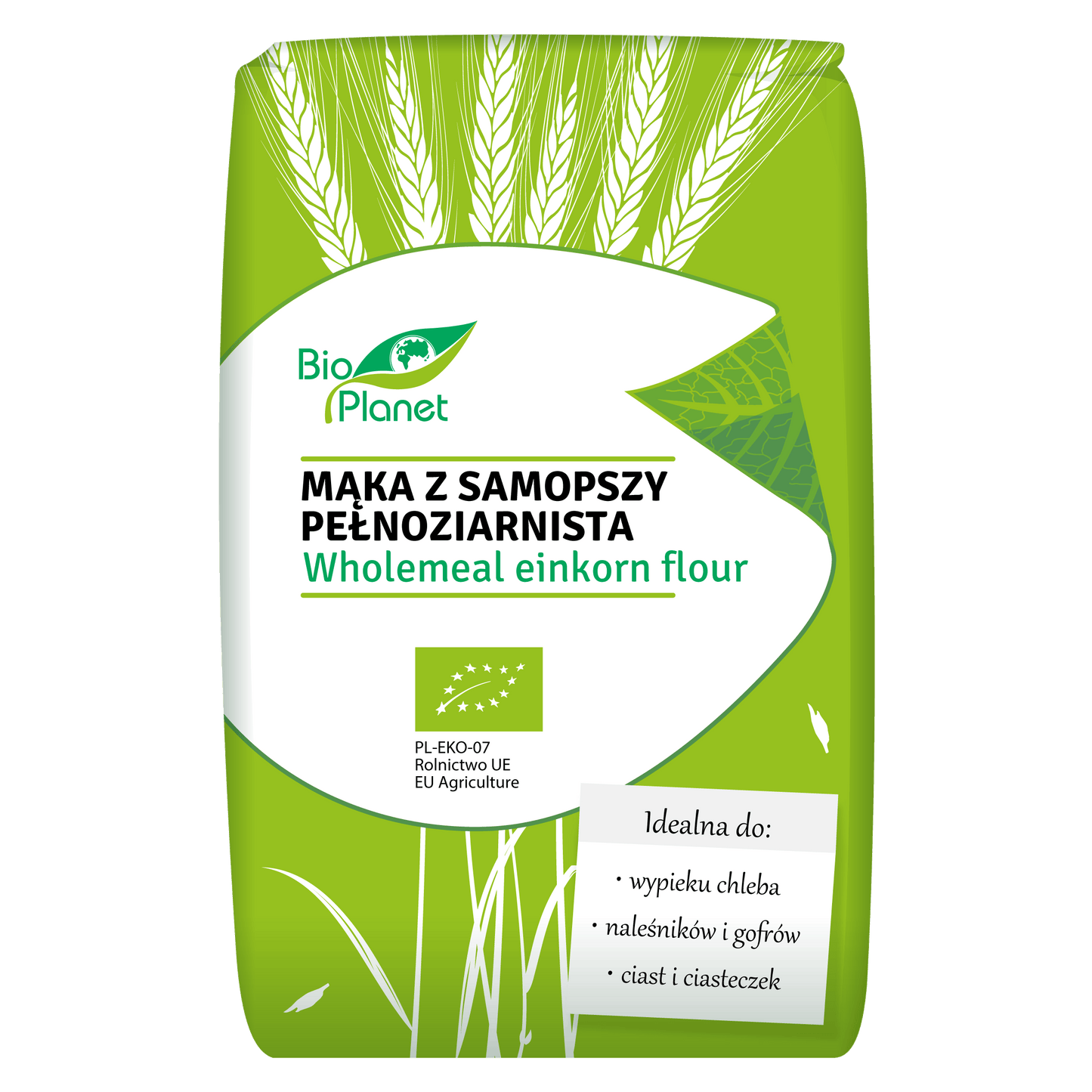 MĄKA Z SAMOPSZY PEŁNOZIARNISTA BIO 500 g - BIO PLANET