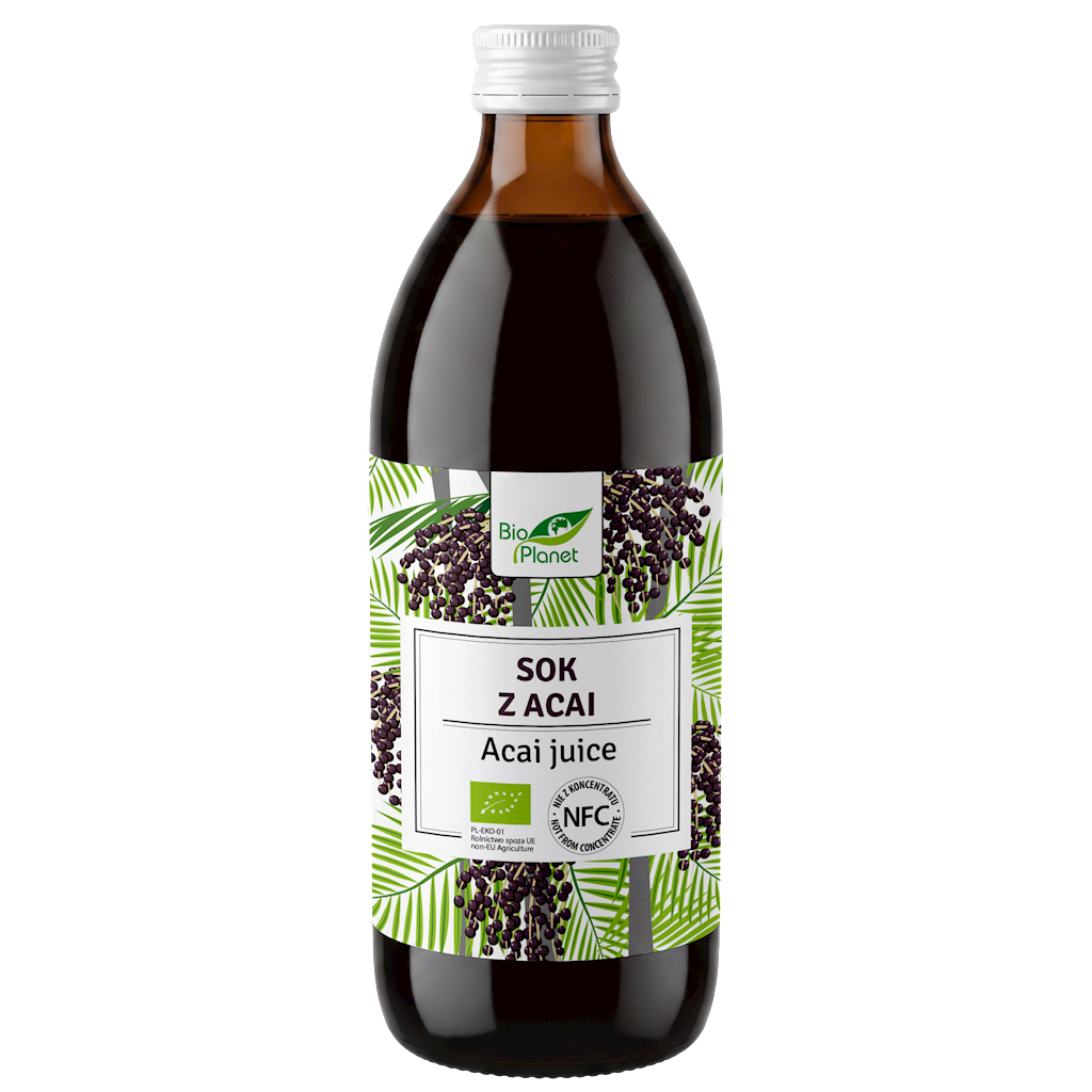 SOK Z ACAI NFC BIO 500 ml - BIO PLANET