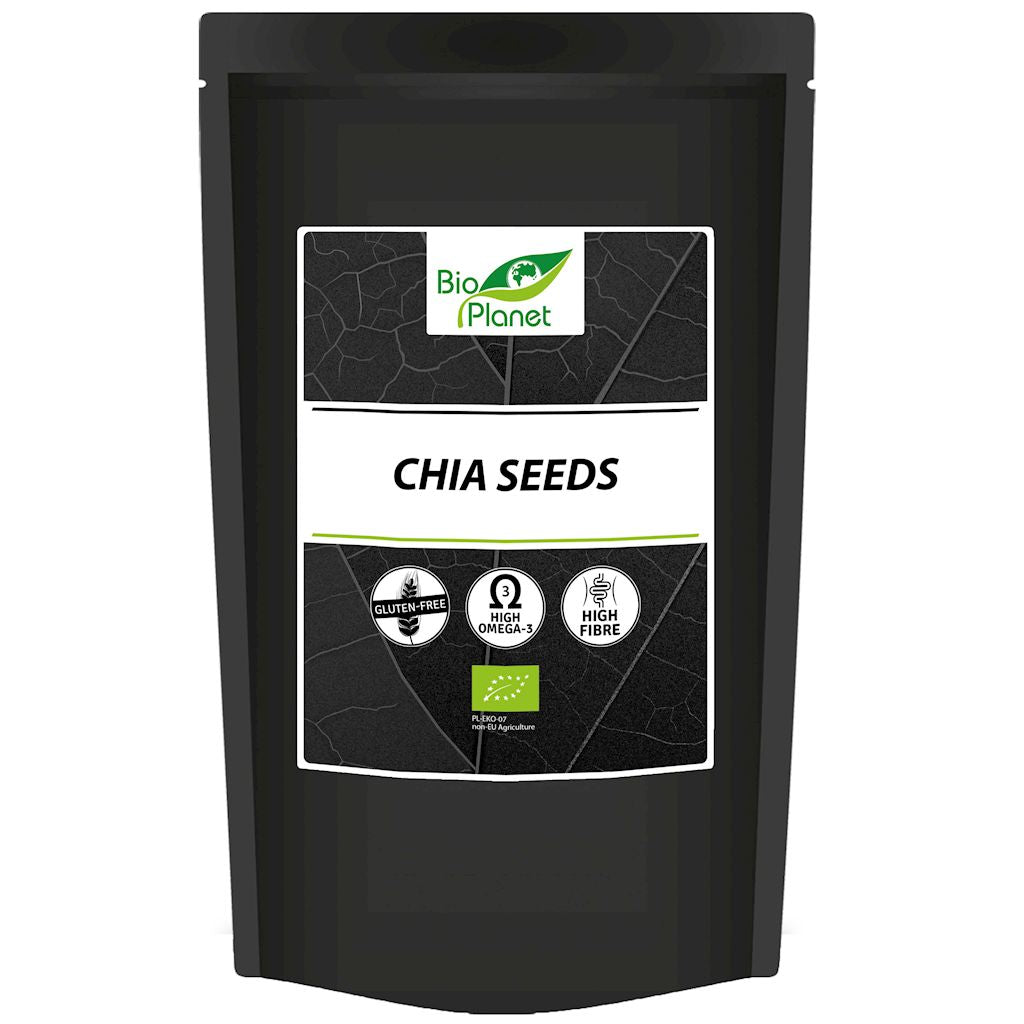 CHIA NASIONA BEZGLUTENOWE BIO 700 g - BIO PLANET INTERNATIONAL