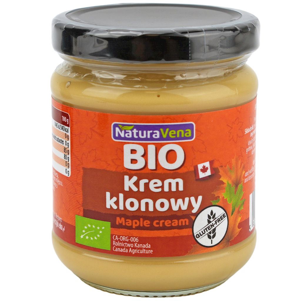 KREM KLONOWY BEZGLUTENOWY BIO 250 g - NATURAVENA