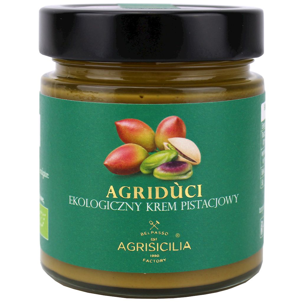 przecena KREM PISTACJOWY BIO 200 g - AGRISICILIA
