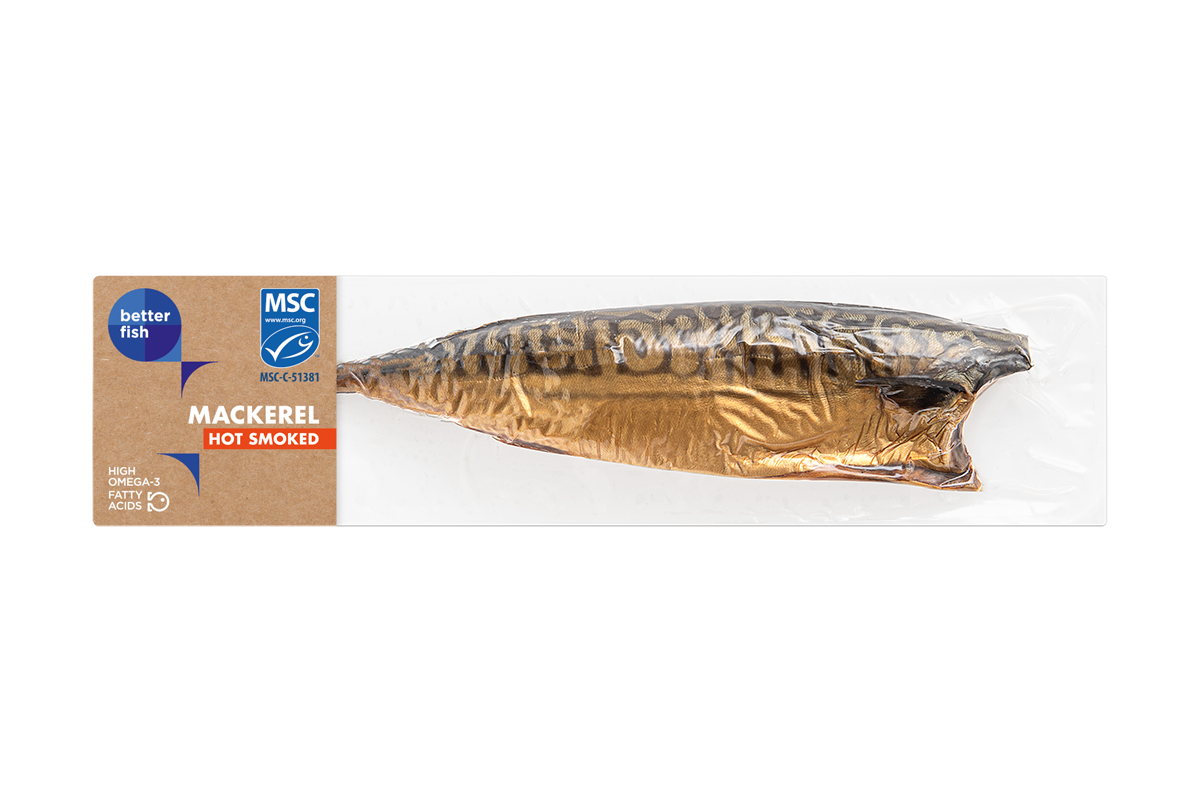 przecena MAKRELA WĘDZONA (ok. 0,33 kg) - BETTER FISH