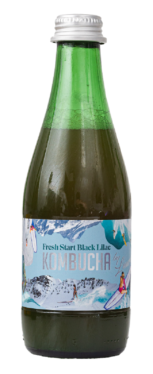 KOMBUCHA O SMAKU KWIATÓW CZARNEGO BZU (FRESH START BLACK LILAC) BIO...
