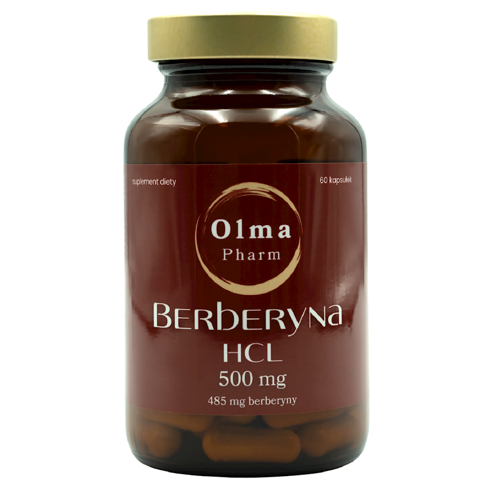 BERBERYNA HCL (485 mg) 60 KAPSUŁEK - OLMA PHARM