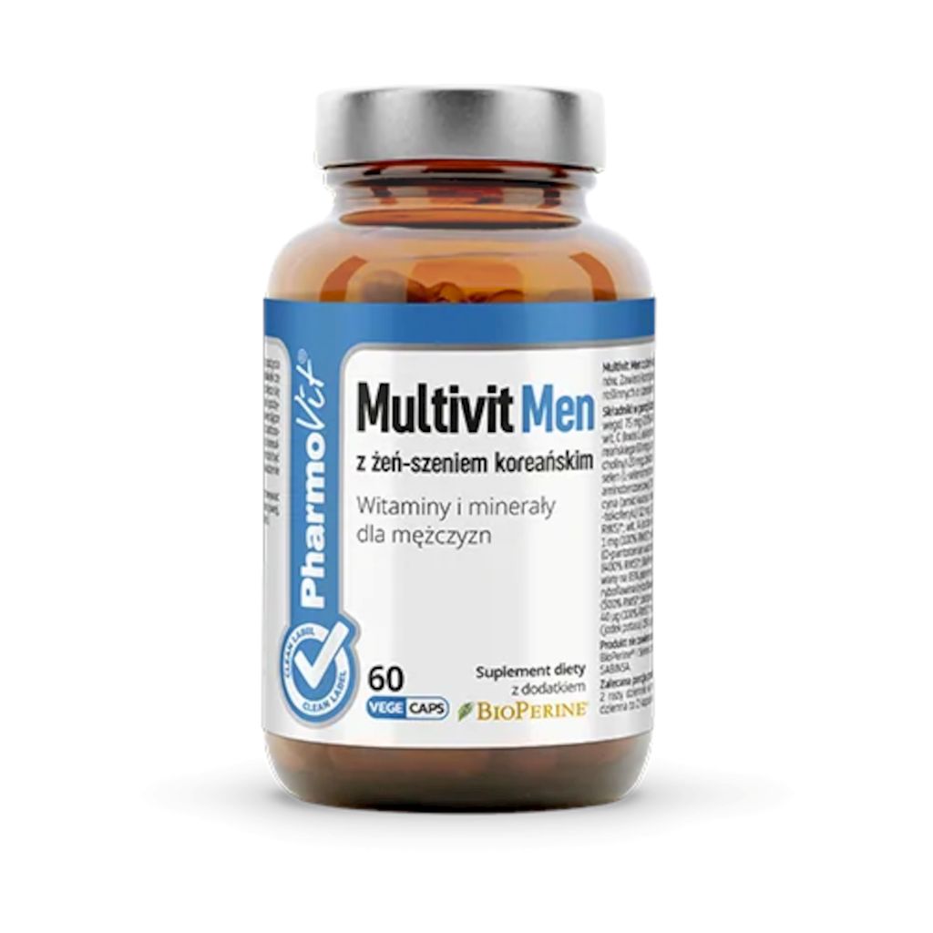 MULTIWITAMINA (MULTIVIT MEN Z ŻEŃ-SZENIEM KOREAŃSKIM) DLA MĘŻCZYZN...